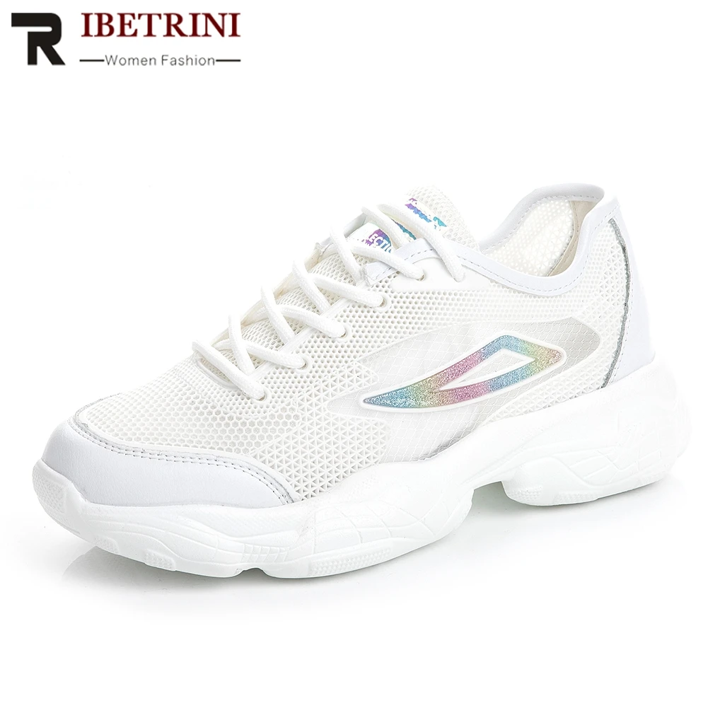 RIBETRINI New Arrivals 2019 Genuine Cow Leather Shoelace Hot Vulcanize Shoes Woman Sneakers Flat Platform Summer Sneaker
RIBETRINI New Arrivals 2019 Genuine Cow Leather Shoelace Hot Vulcanize Shoes Woman Sneakers Flat Platform Summer Sneaker