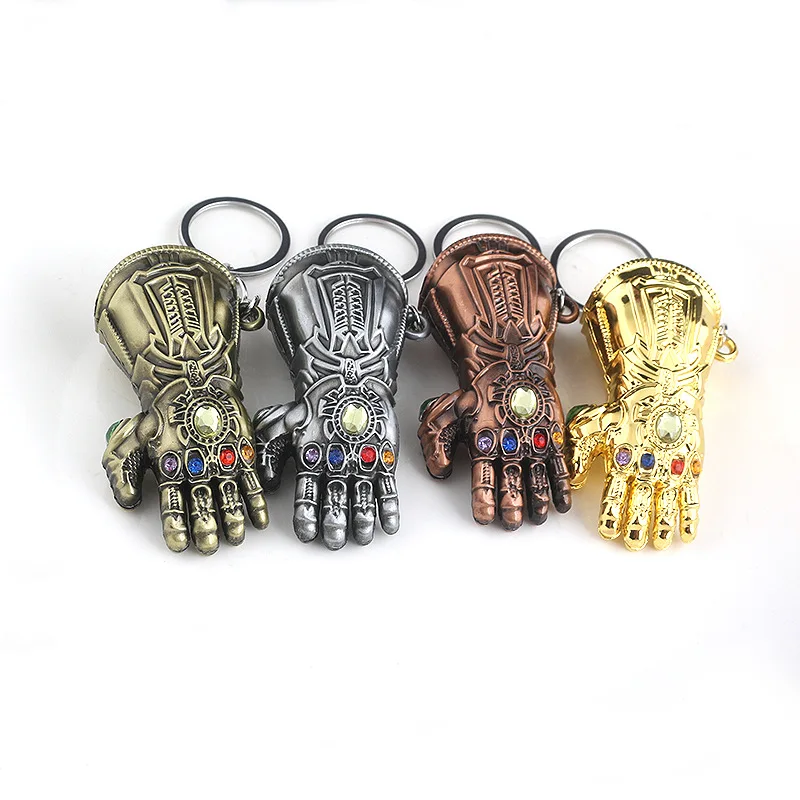 Fashion Vintage Charm Marvel Avengers 3 Thanos Infinity Gloves Gauntlet Keychain Anime Keyring For Men Gift Chaveiro Key Chain
Fashion Vintage Charm Marvel Avengers 3 Thanos Infinity Gloves Gauntlet Keychain Anime Keyring For Men Gift Chaveiro Key Chain