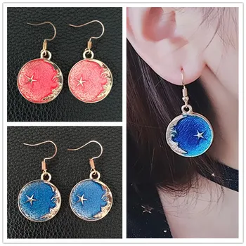 EK2050 Lovely Gorgeous Earth Star Moon Drop Earrings Planet Blue Universe Earrings Women Pendientes Brincos Korean Cute Jewelry
EK2050 Lovely Gorgeous Earth Star Moon Drop Earrings Planet Blue Universe Earrings Women Pendientes Brincos Korean Cute Jewelry