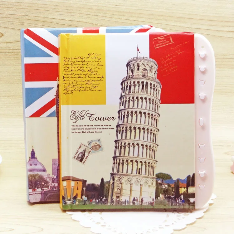 Student stationery, Eiffel / London tower password lock diary notebook retail and wholesale
Student stationery, Eiffel / London tower password lock diary notebook retail and wholesale
