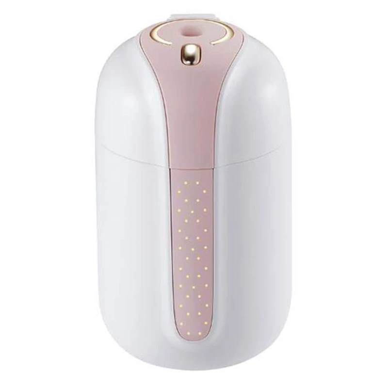 New Large-Capacity Spray Small Comet Humidifier Home Desktop Usb Mini Charging Wireless Pink | Бытовая техника