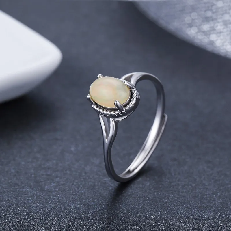 Simple 925 Sterling Silver Oval Natural Opal Rings For Women Wedding Engagement Love Ring Jewelry Finger Bague Aneis Anelli
Simple 925 Sterling Silver Oval Natural Opal Rings For Women Wedding Engagement Love Ring Jewelry Finger Bague Aneis Anelli