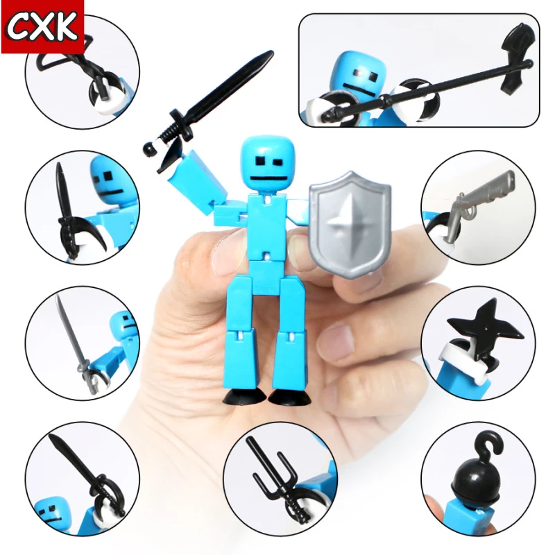 DIY StikBoting Dolla Sucker Weapon Action Figure Role Play Sticky Robot Doll Creat Accessory Gift Random Color 1 Pcs 8cm
DIY StikBoting Dolla Sucker Weapon Action Figure Role Play Sticky Robot Doll Creat Accessory Gift Random Color 1 Pcs 8cm