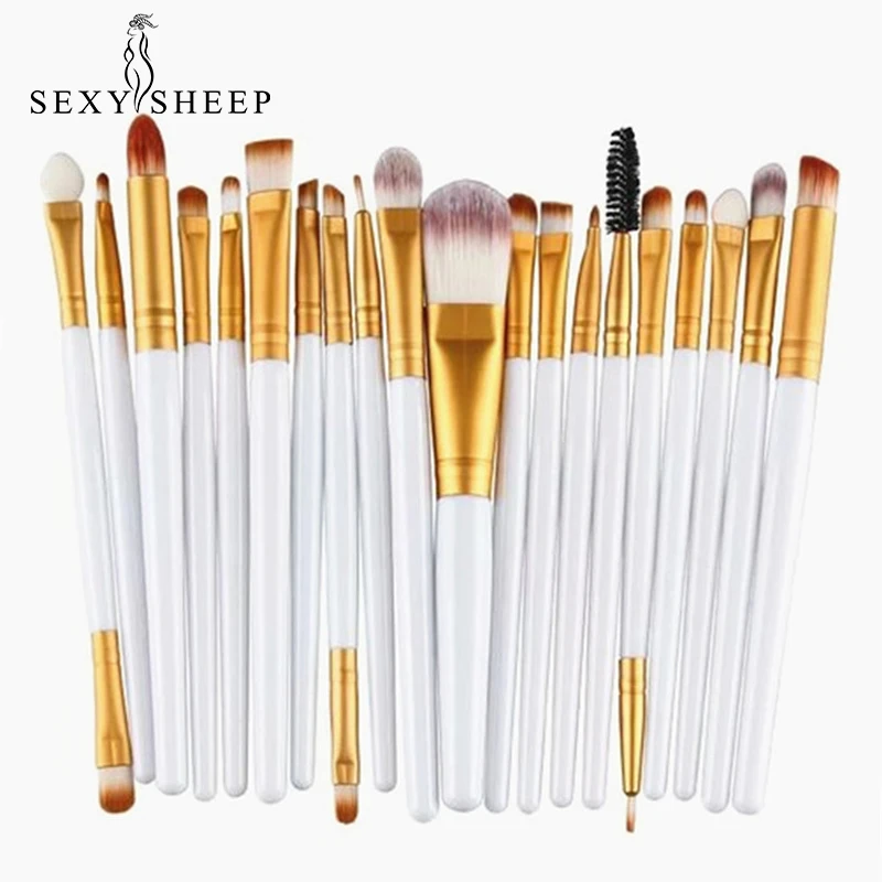 Professional 18Pcs Cosmetic Makeup Brushes Foundation Eyeshadow Blush Blending Brush Fan Kit Pincel Powder Make Up Brush Set
Professional 18Pcs Cosmetic Makeup Brushes Foundation Eyeshadow Blush Blending Brush Fan Kit Pincel Powder Make Up Brush Set
