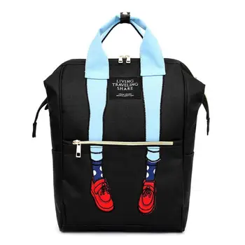 New Waterproof Nylon Backpack for Women Novelty Leg Decor Multi Pocket Travel Backpacks Female School Bag for Teenage Girls Book
New Waterproof Nylon Backpack for Women Novelty Leg Decor Multi Pocket Travel Backpacks Female School Bag for Teenage Girls Book