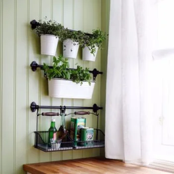 1pc Storage Rack Wall Mounted Shelf Rack Basket With Handle Rack Fit For Kitchen
1pc Storage Rack Wall Mounted Shelf Rack Basket With Handle Rack Fit For Kitchen