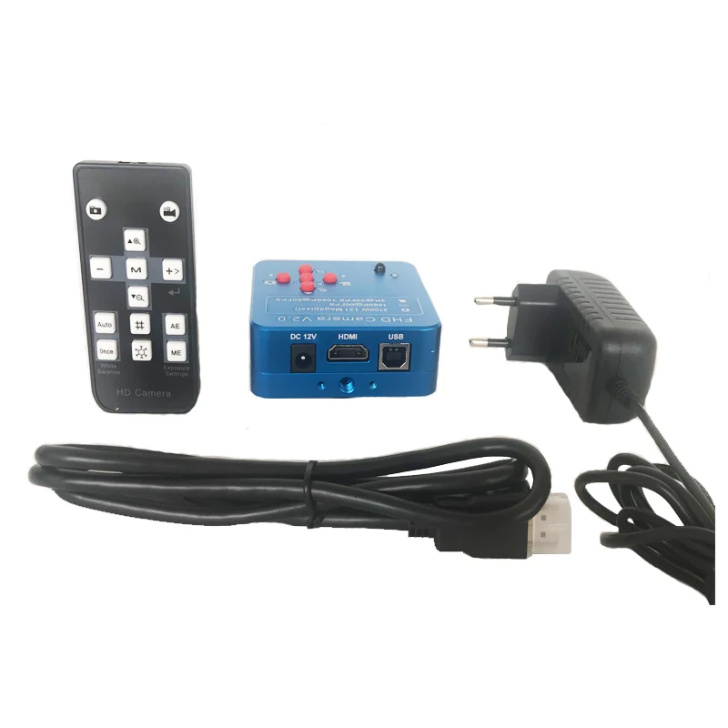 1080P 60FPS 2K 2100W 21MP HDMI Электронный USB цифровой видеомикроскоп камера для промышленных
