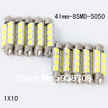 POSSBAY 50 Pieces 41mm 5050 8SMD White Micro General Car Interior Festoon Dome LED Light Bulbs Lamp DC12V
POSSBAY 50 Pieces 41mm 5050 8SMD White Micro General Car Interior Festoon Dome LED Light Bulbs Lamp DC12V