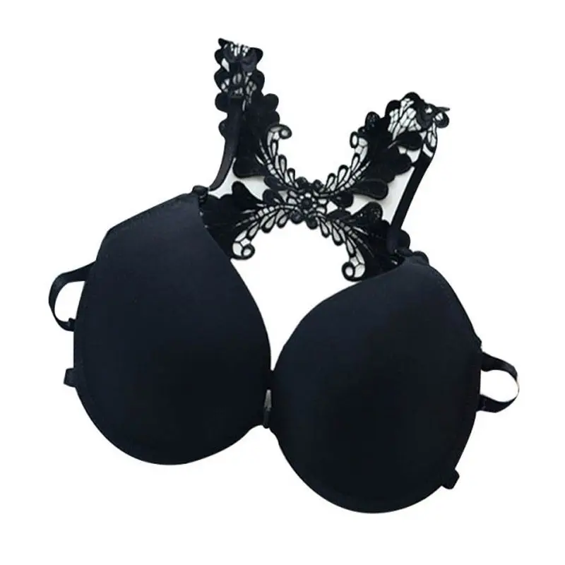 2019 Fashion Women Bra Front Closure Sexy Lace Racer Back Smooth Surface Push Up Underwear Lingerie Sujetador
2019 Fashion Women Bra Front Closure Sexy Lace Racer Back Smooth Surface Push Up Underwear Lingerie Sujetador