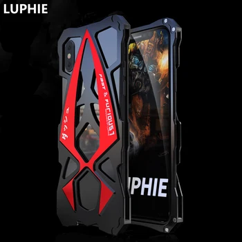 LUPHIE For iPhone X Case Cover Luxury Hard Metal Aluminum Frame Slim Shockproof Armor Phone Case for iPhone X Back Cover Hoesje
LUPHIE For iPhone X Case Cover Luxury Hard Metal Aluminum Frame Slim Shockproof Armor Phone Case for iPhone X Back Cover Hoesje