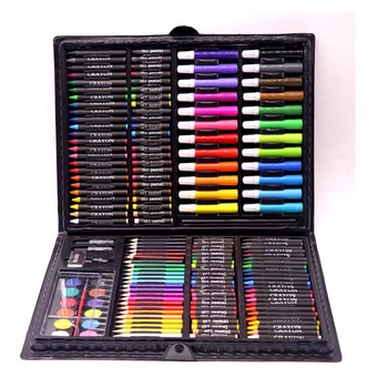 168pcs Drawing Pen Art Set Kit Painting Sketching Color Pencils Crayon Oil Pastel Water Color Glue with Case for Children Kids
168pcs Drawing Pen Art Set Kit Painting Sketching Color Pencils Crayon Oil Pastel Water Color Glue with Case for Children Kids