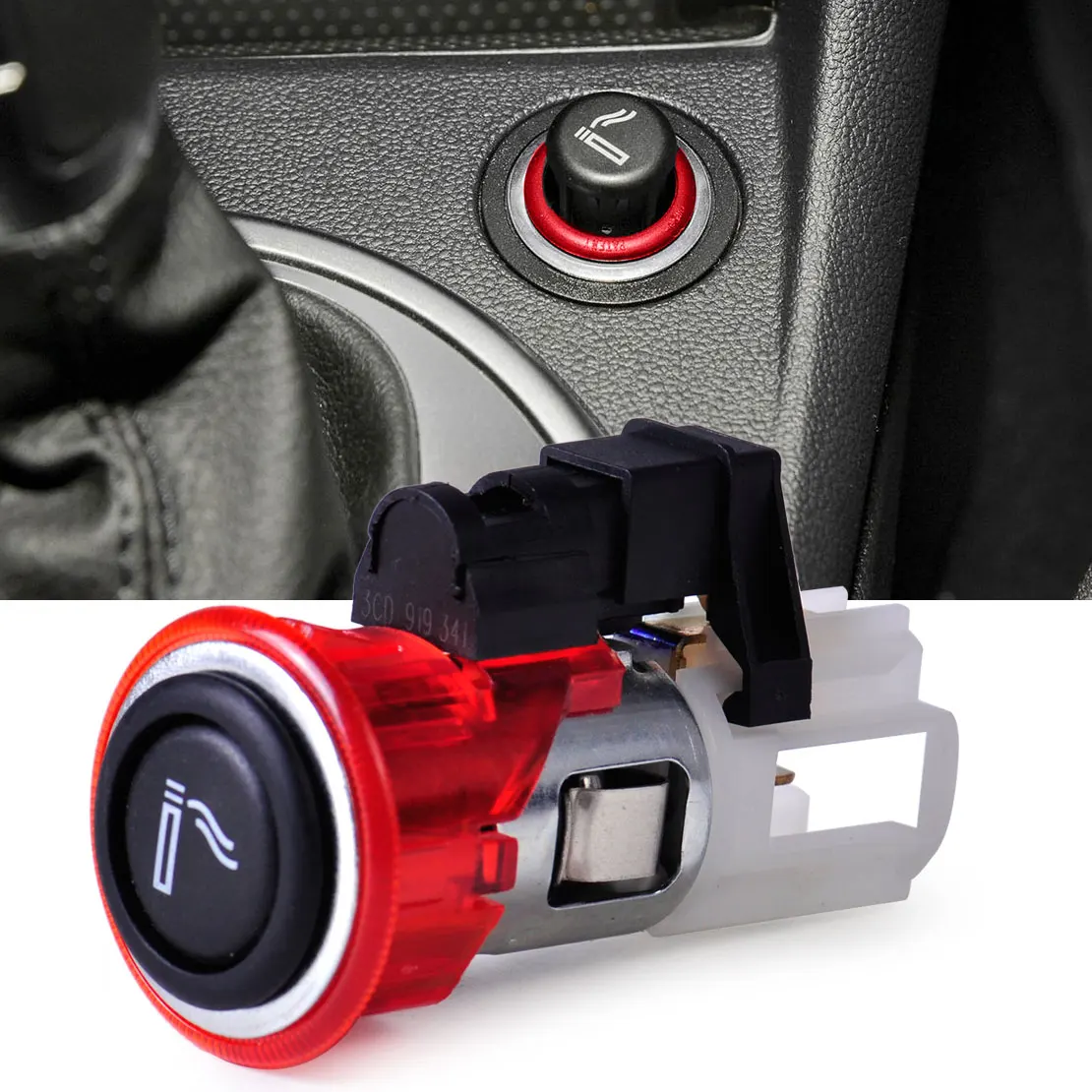 beler 3Pin 1J0919309 Cigarette Lighter Assembly fit for VW Beetle Golf GTI Jetta Passat Amarok Eos Sharan Tiguan Seat Ibiza Leon
beler 3Pin 1J0919309 Cigarette Lighter Assembly fit for VW Beetle Golf GTI Jetta Passat Amarok Eos Sharan Tiguan Seat Ibiza Leon
