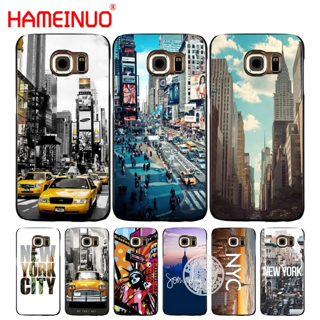 HAMEINUO NYC Чехол для мобильного телефона с изображением Нью-Йорка Samsung Galaxy A3 A310 A5 A510 A7