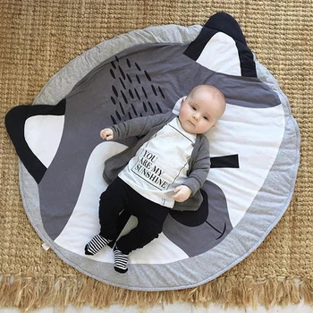 Newborns Baby Play Mat Cartoon Animal Fox Round Soft Sleeping Carpet Mat Kids climb Rugs Living Room Bedroom Cushion
Newborns Baby Play Mat Cartoon Animal Fox Round Soft Sleeping Carpet Mat Kids climb Rugs Living Room Bedroom Cushion
