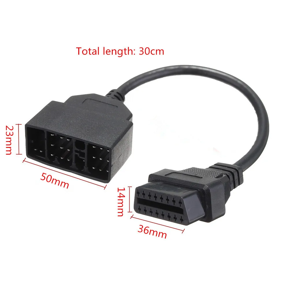 Адаптер-переходник OBD1 на 16 Pin OBD2 для TOYOTA usb-кабель sata переходник с usb-разъемом карта