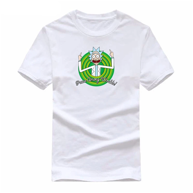 Cool Rick Morty men t shirt 2019 Summer Anime T-shirts rick and morty worlds folk black White Fitness Cartoon tee shirt homme
Cool Rick Morty men t shirt 2019 Summer Anime T-shirts rick and morty worlds folk black White Fitness Cartoon tee shirt homme