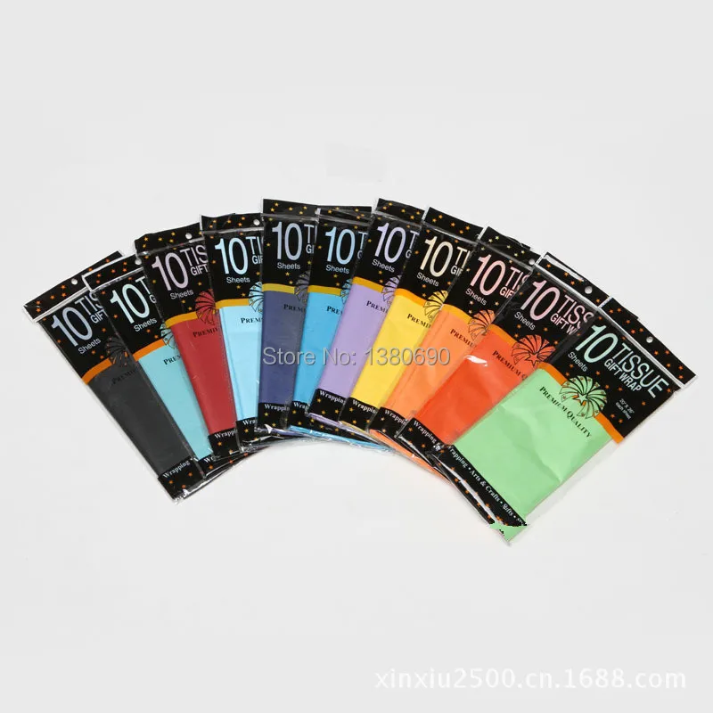 50Pcs/L Color Tissue Paper Wrapping Paper Gift Packing Craft Wrapping Tissue Paper for Wine Bag Shoes Garment Packaging Paper
50Pcs/L Color Tissue Paper Wrapping Paper Gift Packing Craft Wrapping Tissue Paper for Wine Bag Shoes Garment Packaging Paper