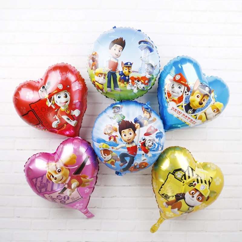 Paw Patrol Dog Aluminum Balloons 18inch Authorized Paw Patrol Birthday Party Decorations Kids Toy 30pcs Marshall Helium Globos
Paw Patrol Dog Aluminum Balloons 18inch Authorized Paw Patrol Birthday Party Decorations Kids Toy 30pcs Marshall Helium Globos