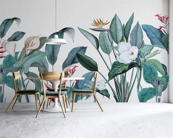 beibehang Custom papel de parede wallpaper Nordic hand painted small fresh medieval tropical plants flowers and birds background
beibehang Custom papel de parede wallpaper Nordic hand painted small fresh medieval tropical plants flowers and birds background