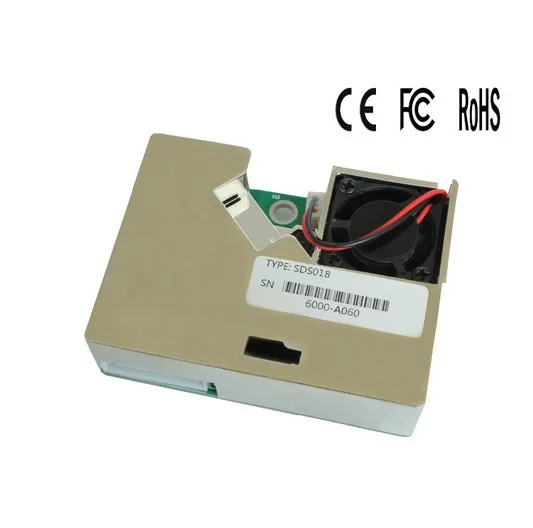 PM2.5 Air particle/dust sensor SDS018, laser inside, digital output SAMPLE SDS018 Laser PM2.5 sensor Particulate matter sensor
PM2.5 Air particle/dust sensor SDS018, laser inside, digital output SAMPLE SDS018 Laser PM2.5 sensor Particulate matter sensor