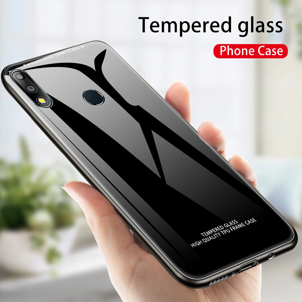 Silicone Frame Hard Glass Phone Case For Asus Zenfone Max Pro M2 ZB631KL ZB633KL M1 ZB602K ZB601KL Tempered Glass Case Cover
Silicone Frame Hard Glass Phone Case For Asus Zenfone Max Pro M2 ZB631KL ZB633KL M1 ZB602K ZB601KL Tempered Glass Case Cover
