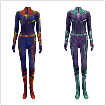 New 3D Women Girls Movie Version Captain Marvel Carol Danvers Cosplay Costume Zentai Superhero Bodysuit Suit Jumpsuits
New 3D Women Girls Movie Version Captain Marvel Carol Danvers Cosplay Costume Zentai Superhero Bodysuit Suit Jumpsuits