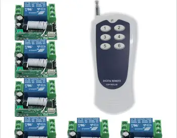 Wholesale ! NEW 12v 1 Channel Rf Wireless Remote Control Switch 6 Receiver Module With Controller Free Shipping
Wholesale ! NEW 12v 1 Channel Rf Wireless Remote Control Switch 6 Receiver Module With Controller Free Shipping