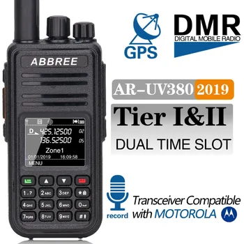 ABBREE AR-UV380 DMR Digital Walkie Talkie Dual Time Slot Repeater Dual Band 136-174/400-480MHz (GPS) HF Transceiver Ham Radio
ABBREE AR-UV380 DMR Digital Walkie Talkie Dual Time Slot Repeater Dual Band 136-174/400-480MHz (GPS) HF Transceiver Ham Radio