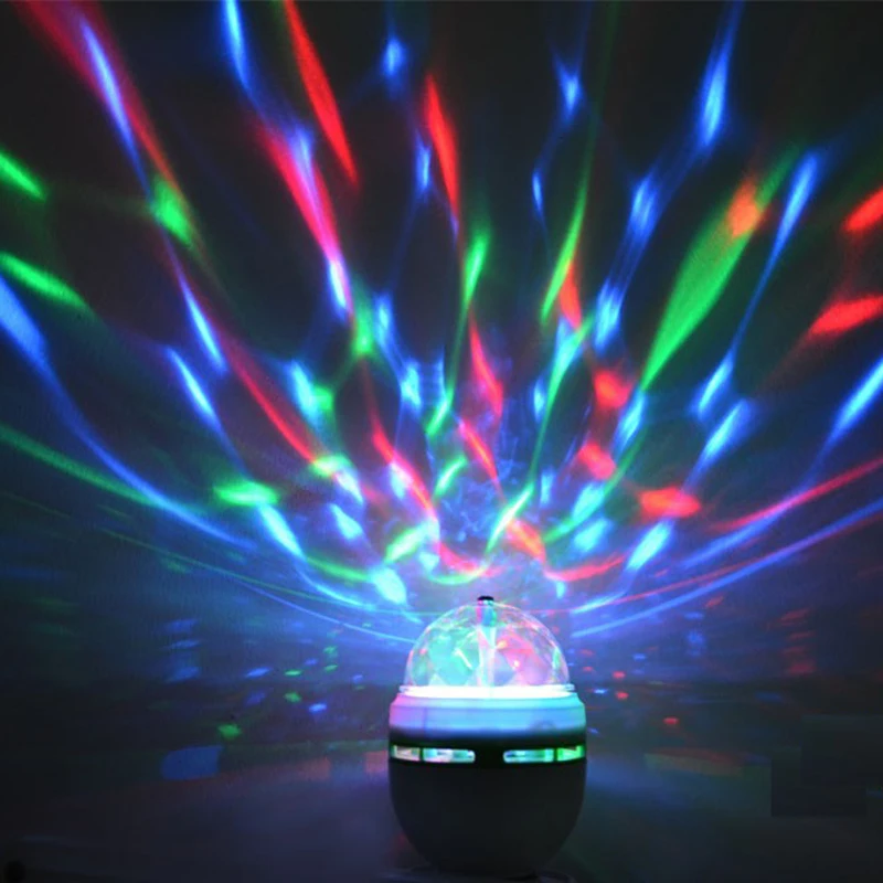 E27 3W 6W Colorful Auto Rotating RGB LED Bulb Stage Light Party Lamp Disco DJ KTV Dance Lights lamps decorations celebration
E27 3W 6W Colorful Auto Rotating RGB LED Bulb Stage Light Party Lamp Disco DJ KTV Dance Lights lamps decorations celebration