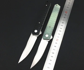 Small exquisite folding knife 8Cr13Mov blade Ball bearing G10 handle camping hunting tactical pocket Knives EDC hand tools
Small exquisite folding knife 8Cr13Mov blade Ball bearing G10 handle camping hunting tactical pocket Knives EDC hand tools