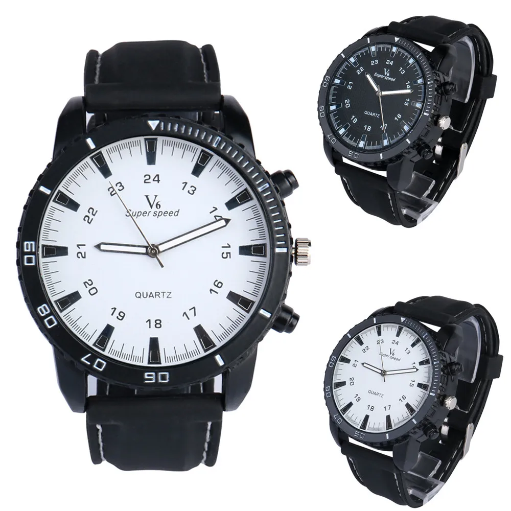 

Luxury Outdoor Sport V6 Watch Military Wristwatches Silicone Quartz Men's Watch Men's watch Wrist Party decoration Business Wat