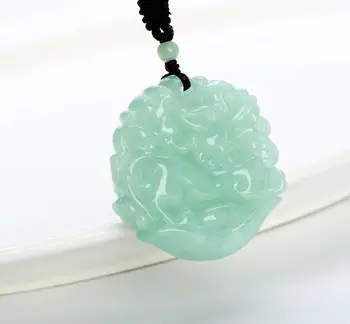 Free shipping natural Burmese rock JADES pendant necklace light green god beast pixou fashion jewelry JADES jewelry
Free shipping natural Burmese rock JADES pendant necklace light green god beast pixou fashion jewelry JADES jewelry