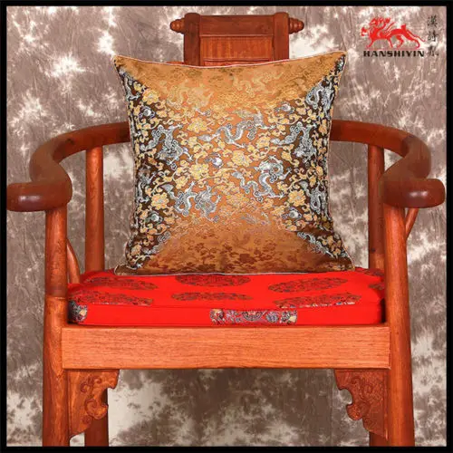 4colors 45*45cm New Design Chinese Silk Solid Color Brocade Little Dragon lucky Cushion cover
4colors 45*45cm New Design Chinese Silk Solid Color Brocade Little Dragon lucky Cushion cover