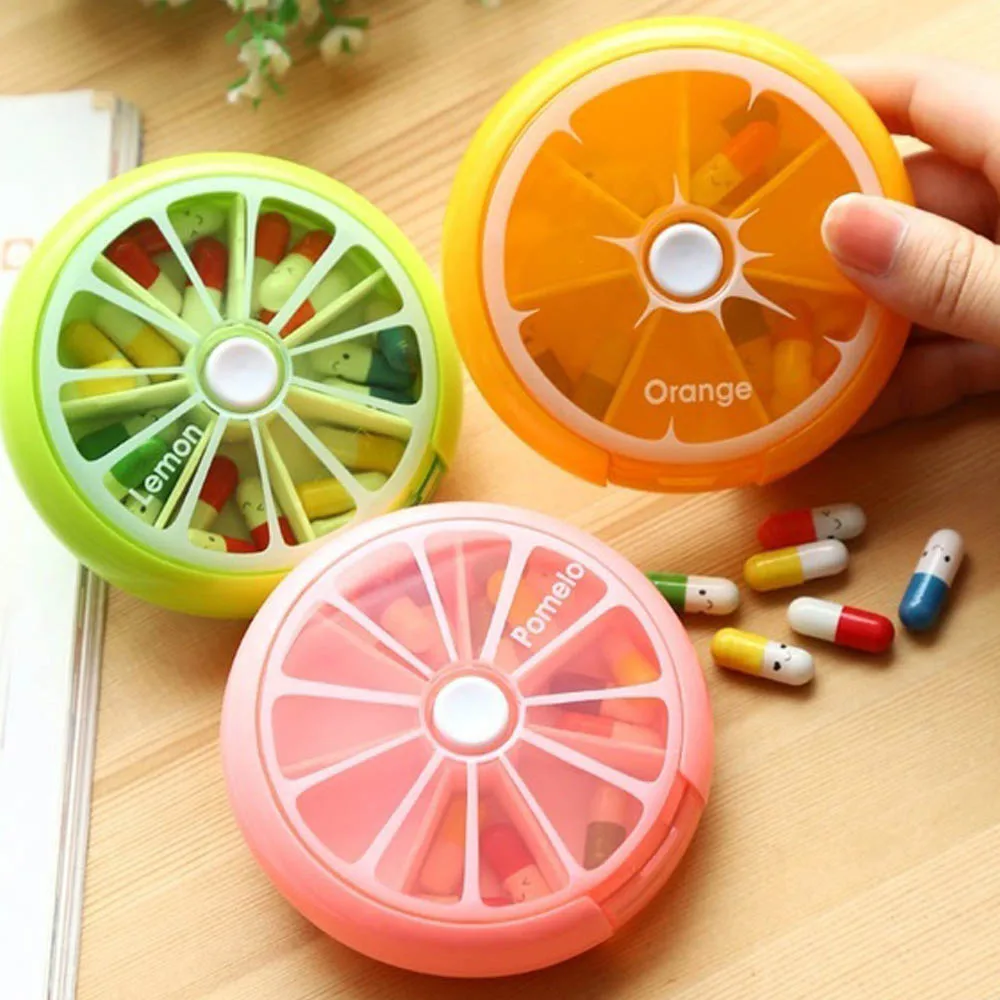 HEYME Weekly Rotating Pill Box Travel Pill Case Splitter Pill Organizer Medicine Box Cutter 7 Day Pill Container E
HEYME Weekly Rotating Pill Box Travel Pill Case Splitter Pill Organizer Medicine Box Cutter 7 Day Pill Container E