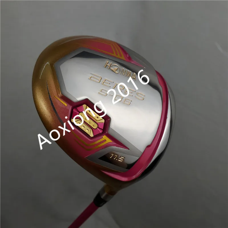 women's Golf clubs HONMA S-06 4 Star Gold color Golf driver 11.5 loft Graphite L flex driver Clubs Free shipping
women's Golf clubs HONMA S-06 4 Star Gold color Golf driver 11.5 loft Graphite L flex driver Clubs Free shipping