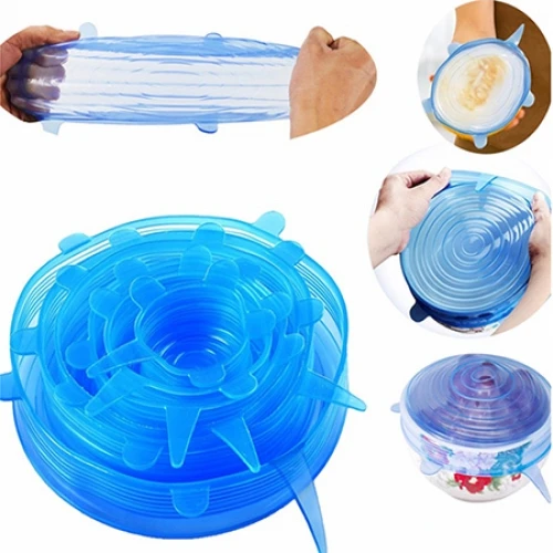 6Pcs/Set Silicone Lids For Mugs Stretchy Vacuum Rubber Case Reusable Fresh Storage Silicone Cover Kitchen Heat Resisting Tools
6Pcs/Set Silicone Lids For Mugs Stretchy Vacuum Rubber Case Reusable Fresh Storage Silicone Cover Kitchen Heat Resisting Tools