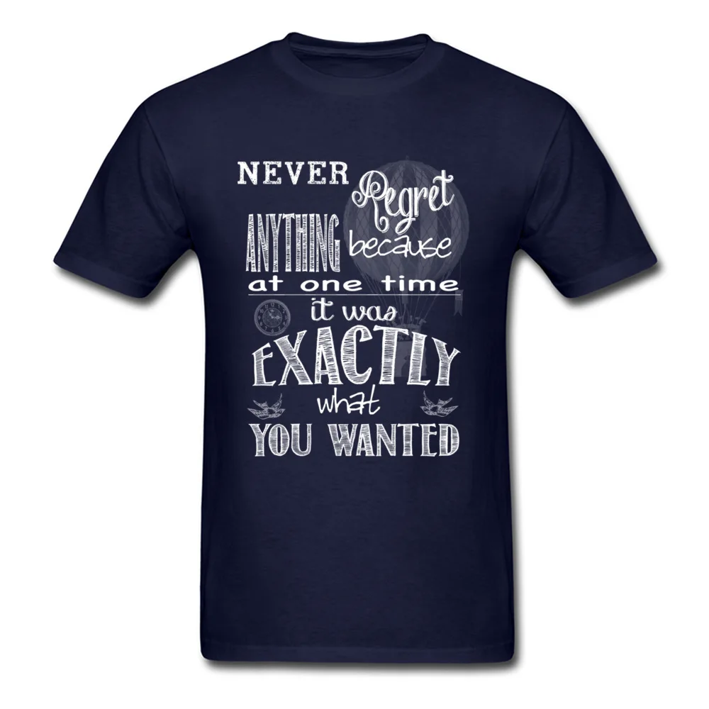 Never Regret Inspirational Typography_navy