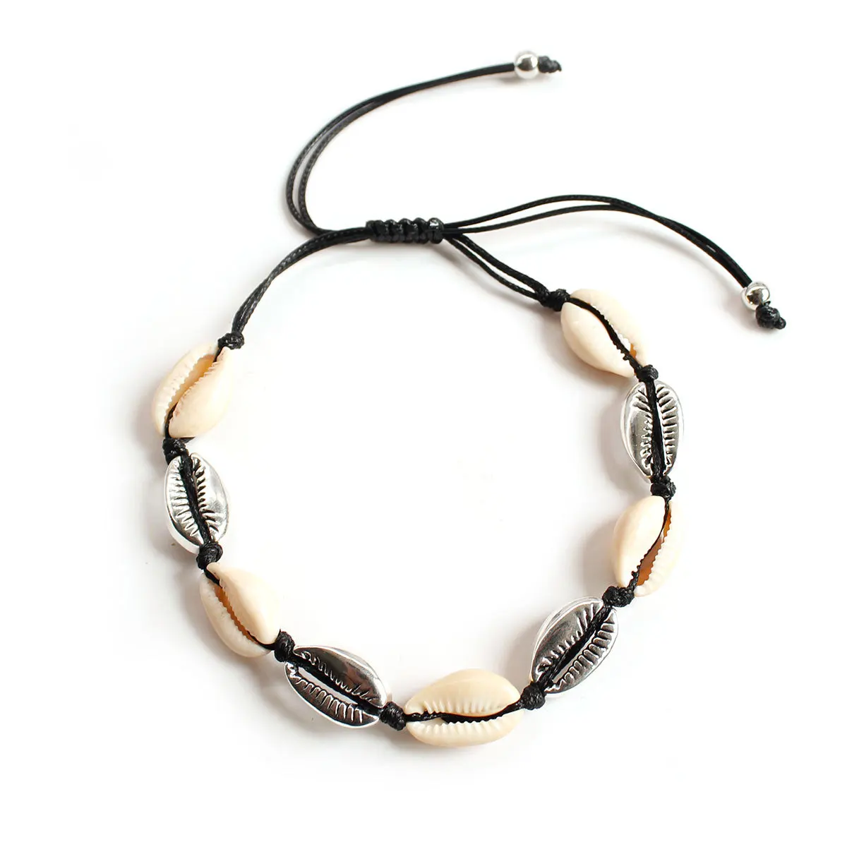 New Beach Shell Foot Chain Anklet Metal Silver Gold Color Rope Adjustable Anklet Bracelet on Leg Bohemian Jewelry
New Beach Shell Foot Chain Anklet Metal Silver Gold Color Rope Adjustable Anklet Bracelet on Leg Bohemian Jewelry