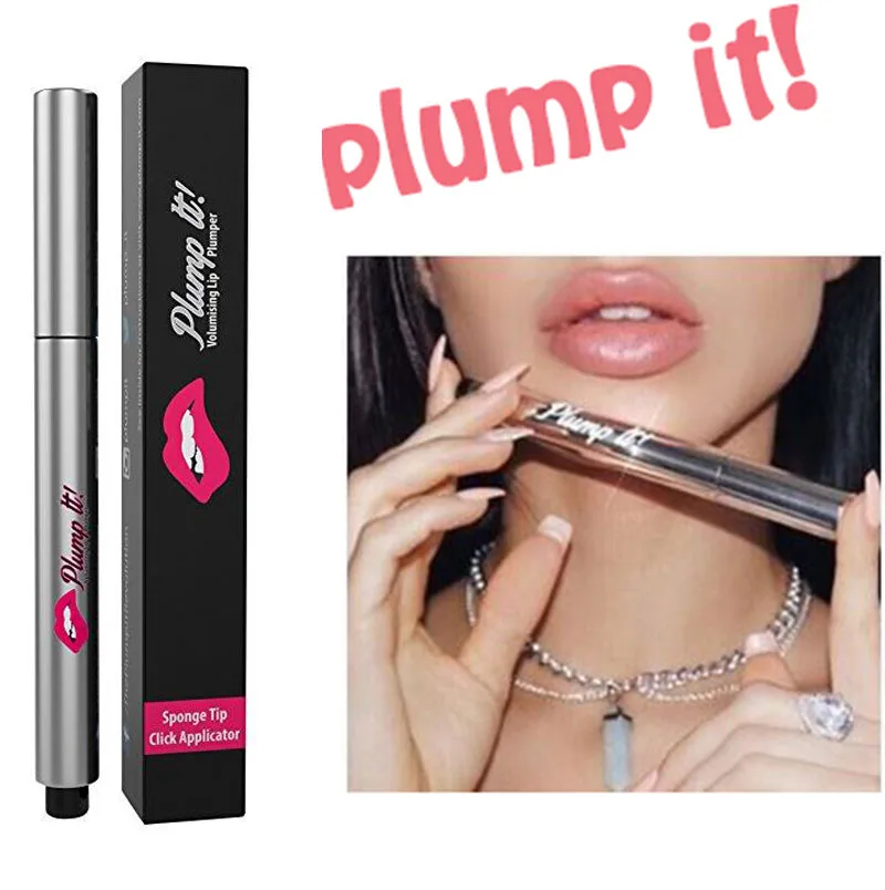 

Plump It! Instant Volumising Lip Plumper Collagen Lip Plumping Gloss Moisturizer Lip Care Essence Lips Enhancer Mineral Oil