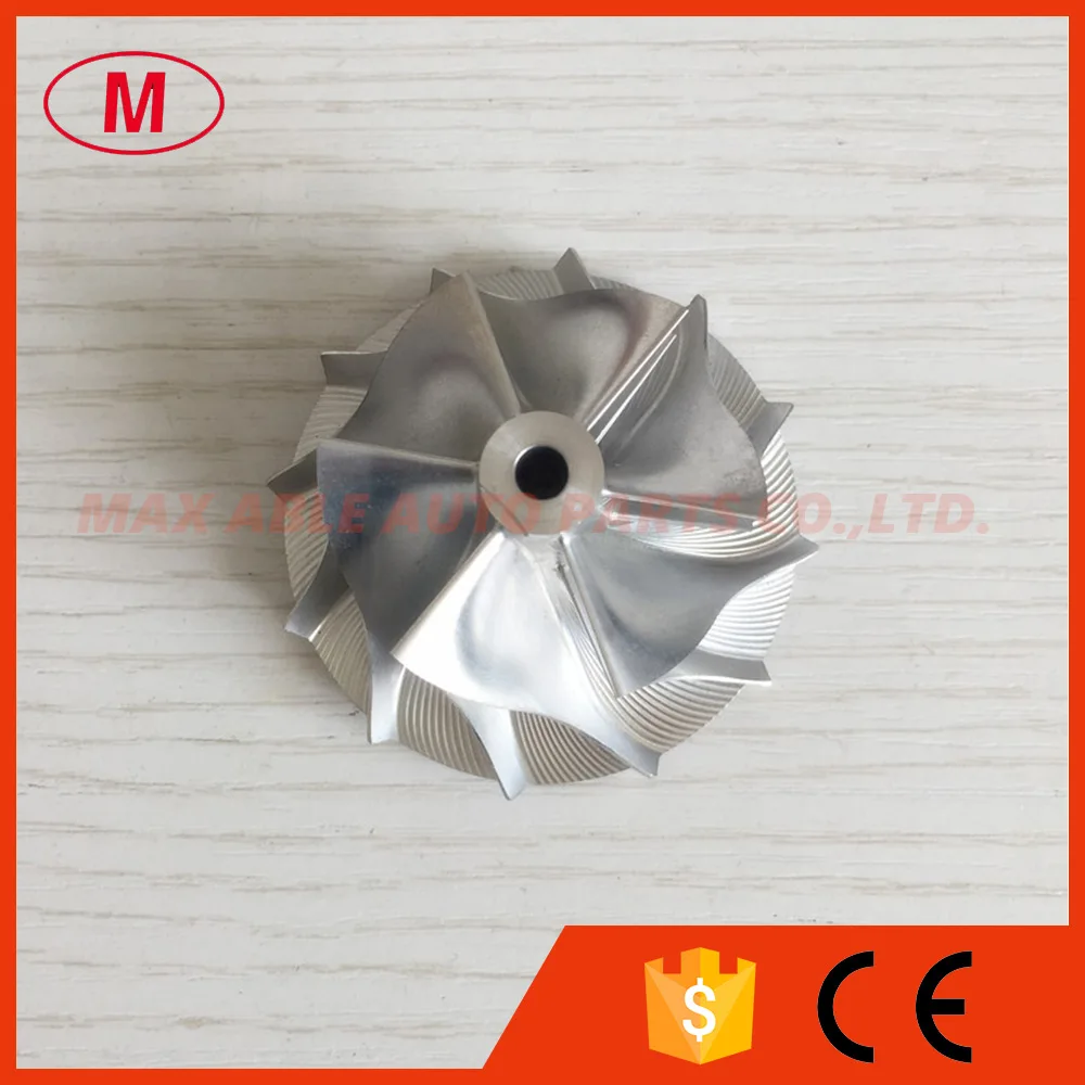 GT15-25 44.50/60.01mm 720915-0004/737692-0002 6+6 blades high performance billet/milling/aluminum 2618 compressor wheel for Q7
GT15-25 44.50/60.01mm 720915-0004/737692-0002 6+6 blades high performance billet/milling/aluminum 2618 compressor wheel for Q7