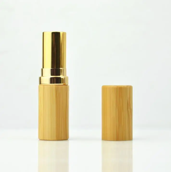 12.1mm Natural Bamboo Lipstick Tube, Portable Gold High Grade Cosmetic Beauty Lip Balm Package Lip Rouge Container SN382
12.1mm Natural Bamboo Lipstick Tube, Portable Gold High Grade Cosmetic Beauty Lip Balm Package Lip Rouge Container SN382