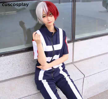 Full Set Japanese Anime My Hero Academia Bakugou Katsuki Iida Tenya Todoroki Shoto Sportswear Tops+Pants+wig Cosplay Costume
Full Set Japanese Anime My Hero Academia Bakugou Katsuki Iida Tenya Todoroki Shoto Sportswear Tops+Pants+wig Cosplay Costume