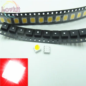 High Quality 500pcs PLCC-6 5050 SMD Red led Super Bright Light Diode 1.8-2.1V 620-630nm For Bike DIY SMD/SMT Chip lamp bead
High Quality 500pcs PLCC-6 5050 SMD Red led Super Bright Light Diode 1.8-2.1V 620-630nm For Bike DIY SMD/SMT Chip lamp bead