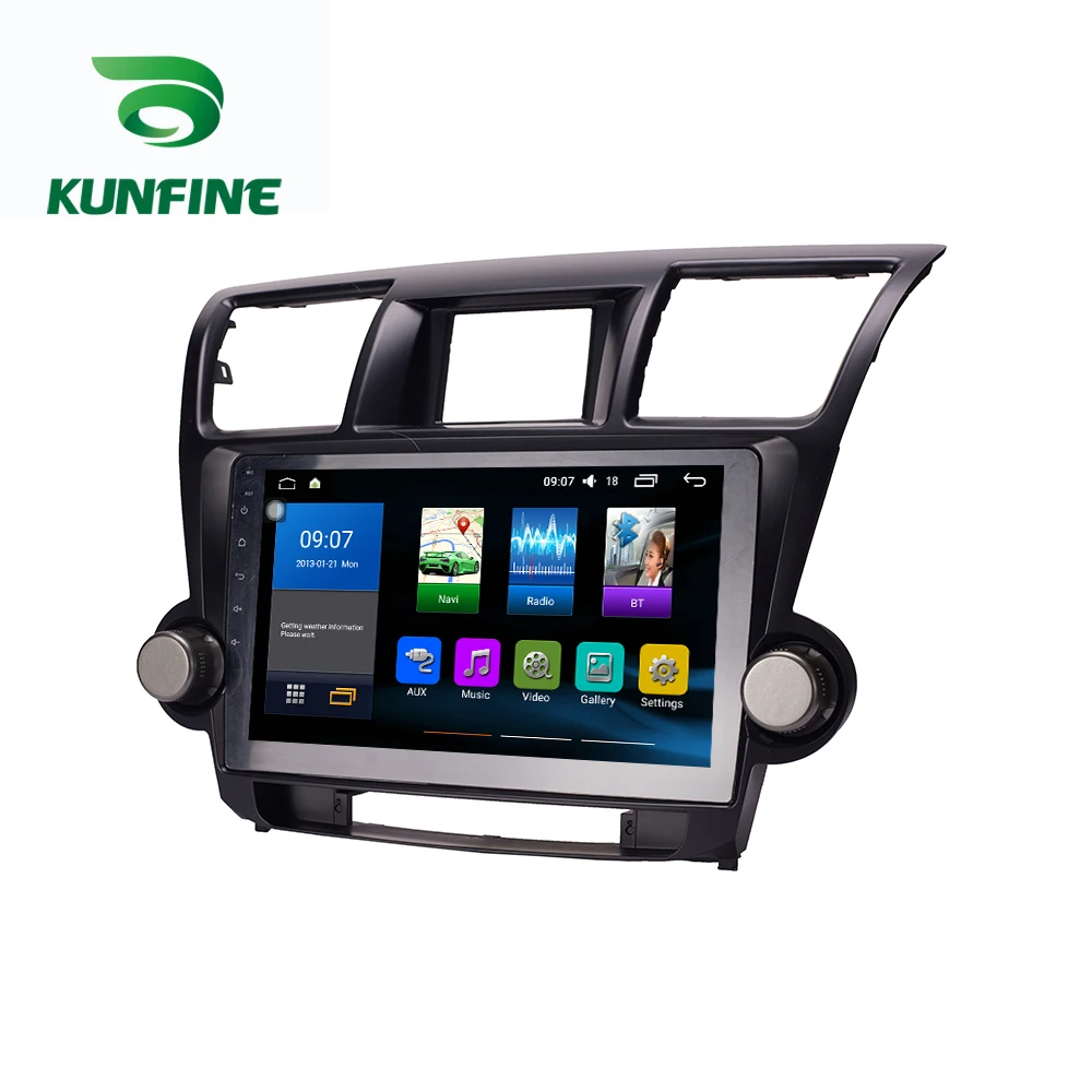Android Car DVD GPS Navigation Multimedia Player Car Stereo For Toyota Highlander 2009-2013 Radio Head unit (10)