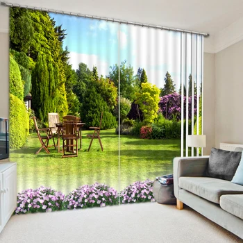 park curtains indow Blackout Luxury 3D Curtains set For Bed room Living room Office Hotel Home Wall Decorative
park curtains indow Blackout Luxury 3D Curtains set For Bed room Living room Office Hotel Home Wall Decorative