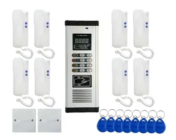 XinSiLu 8-apartments audio door phone,Press Direct dialing non-visual building intercom system,ID card&Password Unlocking
XinSiLu 8-apartments audio door phone,Press Direct dialing non-visual building intercom system,ID card&Password Unlocking