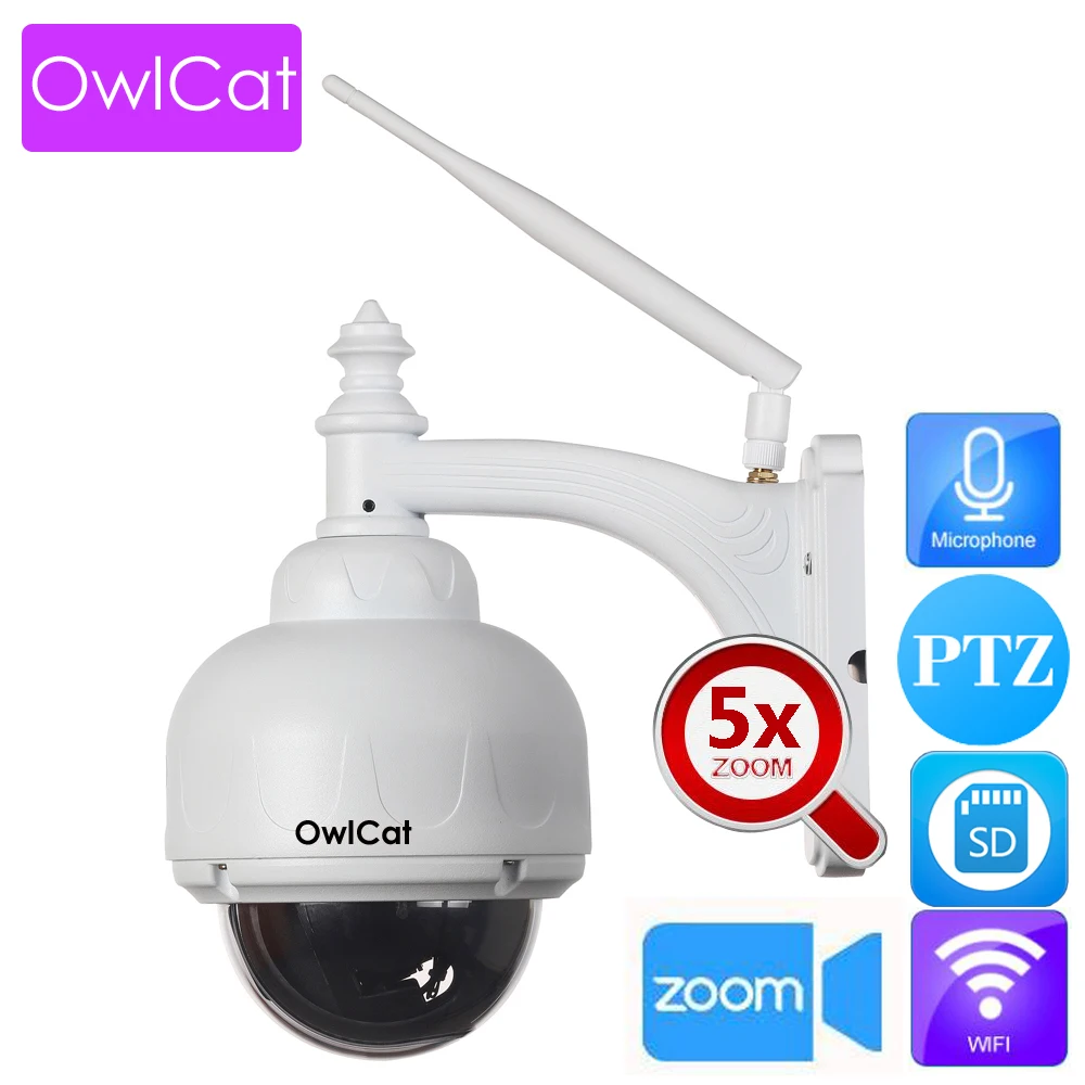 HI3516C+SONY323 HD 1080P 960P Wifi PTZ Dome IP Camera 4X Zoom Auto Focus 2.8-12mm 2MP Outdoor Wireless IR Onvif SD Card Auido
HI3516C+SONY323 HD 1080P 960P Wifi PTZ Dome IP Camera 4X Zoom Auto Focus 2.8-12mm 2MP Outdoor Wireless IR Onvif SD Card Auido