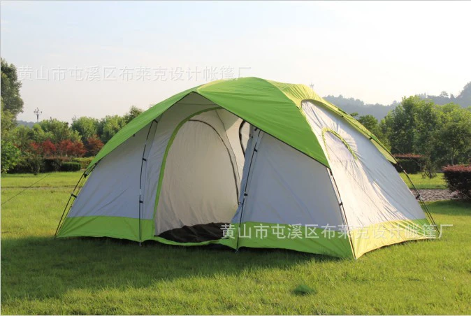 Multiplayer double oversized outdoor tent camping ...