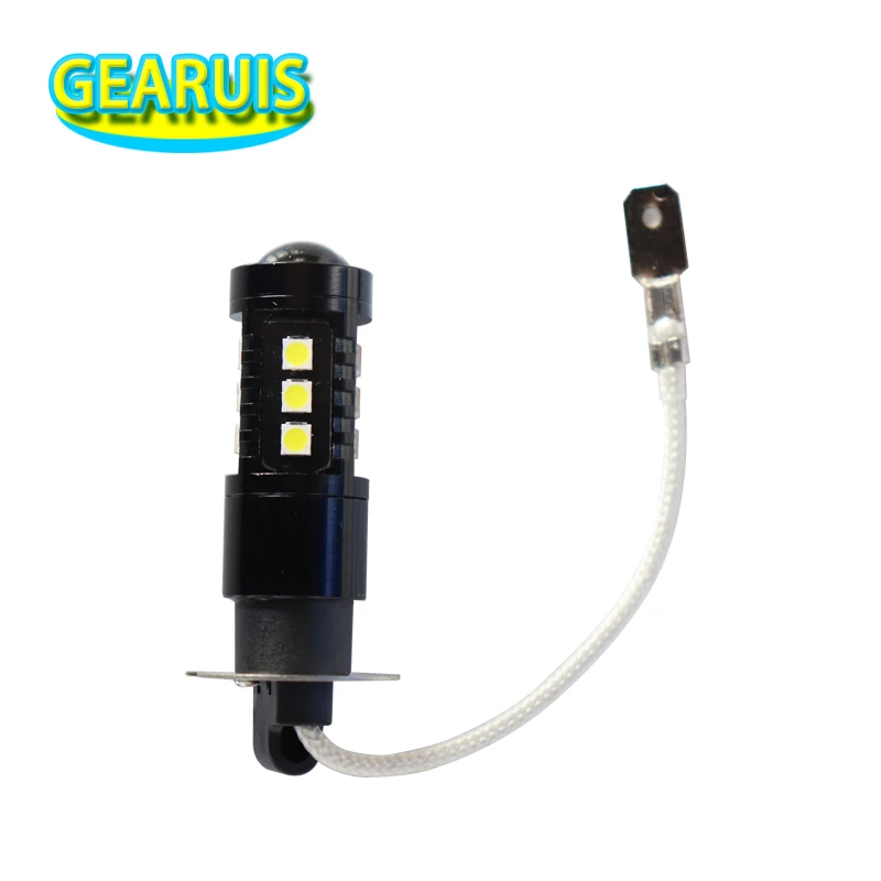 Сменные лампы H3 led 15 smd 3030 линзы 0,17a для автомобильных противотуманных фар Дневные ходовые огни DRL лампы для фар 12 В, 2 шт.
Сменные лампы H3 led 15 smd 3030 линзы 0,17a для автомобильных противотуманных фар Дневные ходовые огни DRL лампы для фар 12 В, 2 шт.
