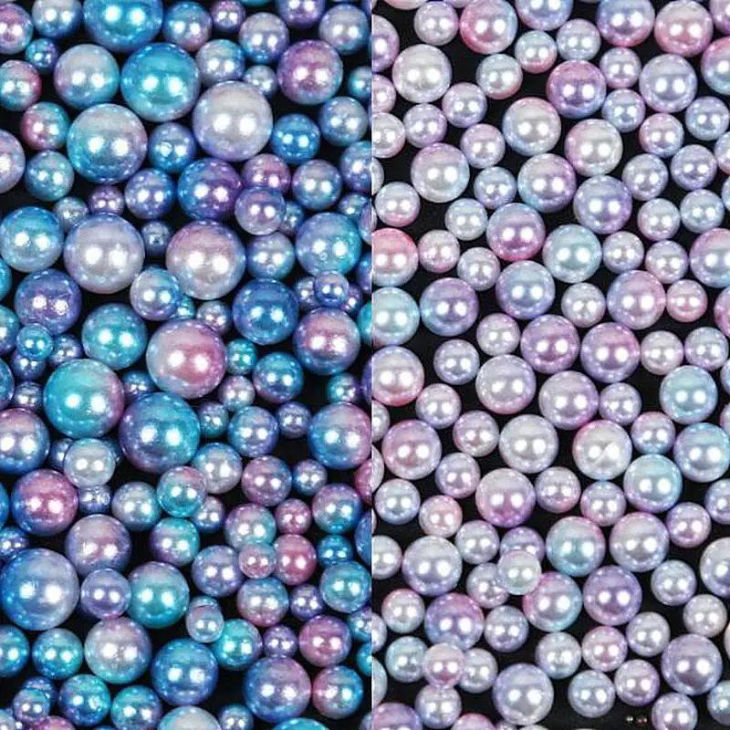 3-6mm Mixed Gradient Pearls without Holes Resin Accessories Fillings Mermaid Multicolor Beads for Nail Art Decor Fancy Balls
3-6mm Mixed Gradient Pearls without Holes Resin Accessories Fillings Mermaid Multicolor Beads for Nail Art Decor Fancy Balls